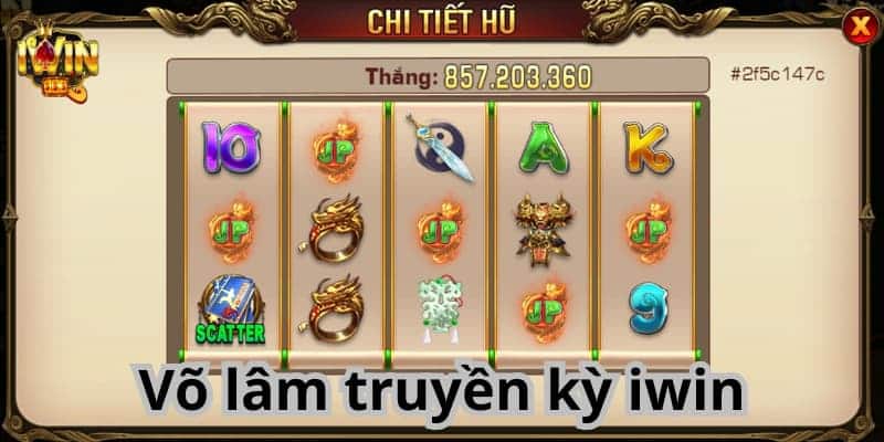 Luật chơi cơ bản của game slot Võ Lâm Truyền Kỳ tại nhà cái